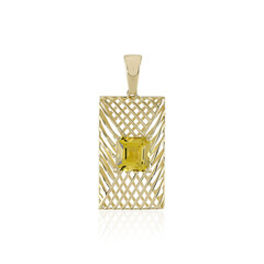 Ciondolo in oro con Berillo Dorato (Ornaments by de Melo)
