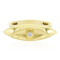 Anello in argento con Diamante I1 (G)