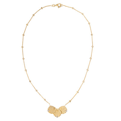 Collana in argento con Diamante PK (I)