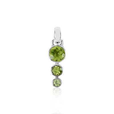 Ciondolo in argento con Peridoto