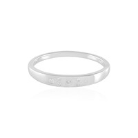 Anello in argento con Diamante I2 (I)