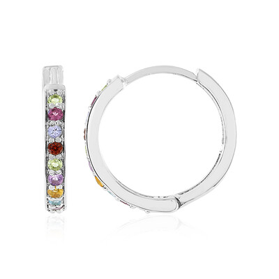 Orecchini in argento con Tsavorite