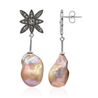 Orecchini in argento con Perla Ming (Annette classic)