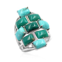 Anello in argento con Turchese Campo Frio (Anne Bever)
