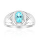 Anello in argento con Apatite Blu (Pallanova)