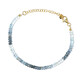 Bracciale in argento con Acquamarina Santa Maria