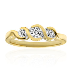 Anello in oro con Diamante IF (D)