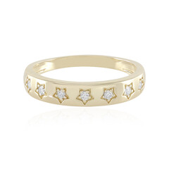 Anello in oro con Diamante VS2 (I)