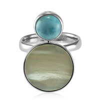 Anello in argento con Madreperla