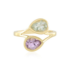 Anello in argento con Ametista Rose de France