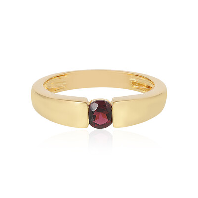 Anello in argento con Rodolite Lampone
