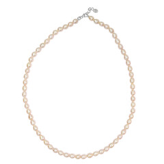 Collana in argento con Perla di Acqua Dolce (TPC)