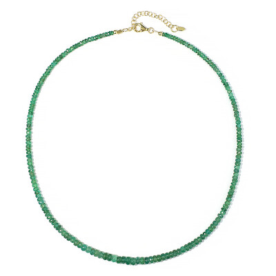 Collana in argento con Smeraldo Zambia