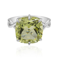 Anello in argento con Quarzo Ouro Verde (Tenner Diniz)