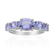 Anello in argento con Tanzanite