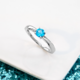 Anello in argento con Topazio Marambaia