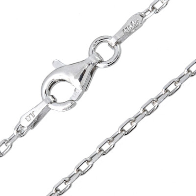 Catenina forzatina  in argento 925  - 50 cm- 2,7 g