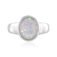 Anello in argento con Opale di Welo