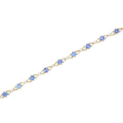 Bracciale in oro con Tanzanite AAA