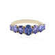 Anello in oro con Tanzanite AAA (de Melo)