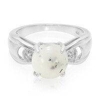 Anello in argento con Agata Dendritica