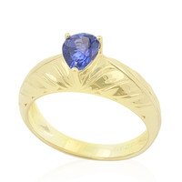 Anello in oro con Tanzanite AAA (de Melo)