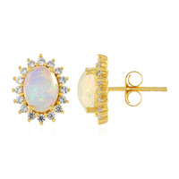 Orecchini in argento con Opale di Welo