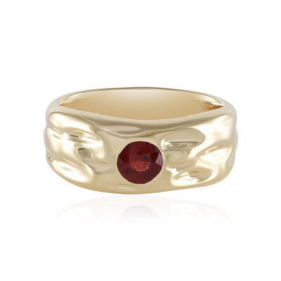 Anello in oro con Spinello Rosso Nobile Luc Yen (de Melo)