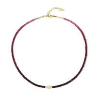 Collana in argento con Rubino Tanzania (Riya)