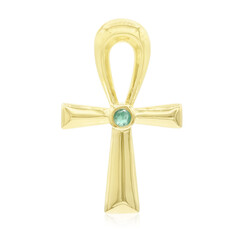 Ciondolo in argento con Smeraldo Zambia
