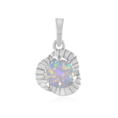 Ciondolo in argento con Opale di Welo