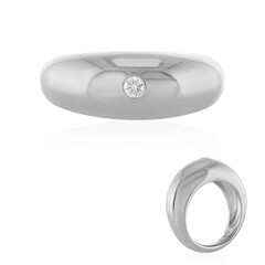 Anello in argento con Diamante I2 (H) (de Melo)
