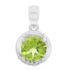 Ciondolo in argento con Peridoto