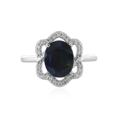 Anello in argento con Opale Mezezo