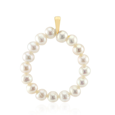 Ciondolo in argento con Perla d'Acqua Dolce Bianca (TPC)