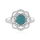 Anello in argento con Grandidierite
