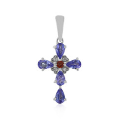 Ciondolo in argento con Tanzanite