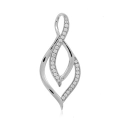 Ciondolo in platino con Diamante Flawless (F) (LUCENT DIAMONDS)