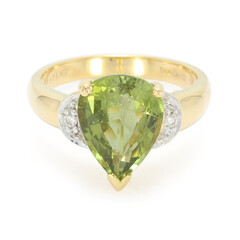 Anello in oro con Tormalina Paraíba (AMAYANI)