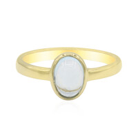 Anello in argento con Topazio Blu Cielo