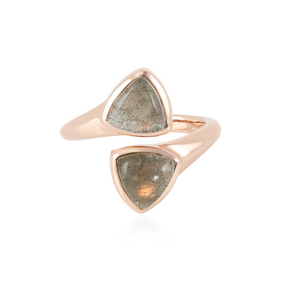 Anello in argento con Labradorite Ramata Maniry (KM by Juwelo)