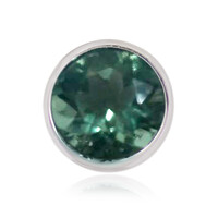 Ciondolo in argento con Fluorite Blu Caraibico 
