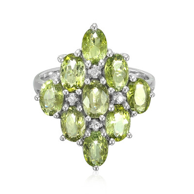 Anello in argento con Tormalina Paraíba