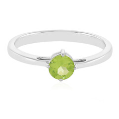Anello in argento con Peridoto
