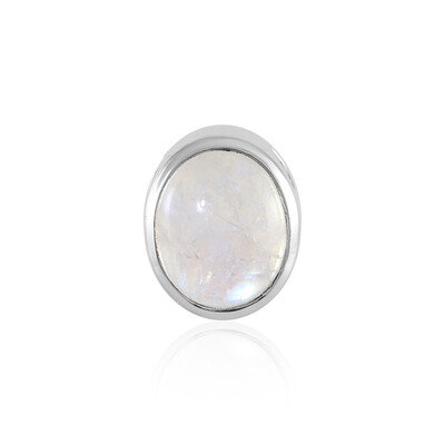 Ciondolo in argento con Pietra di Luna Arcobaleno (MONOSONO COLLECTION)