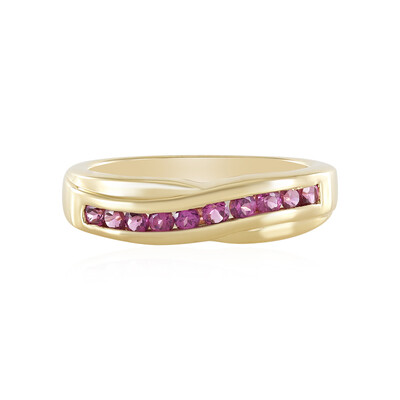 Anello in argento con Rodolite