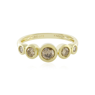 Anello in oro con Diamante Cioccolato I2 (KM by Juwelo)