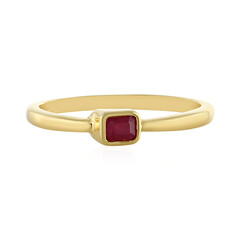Anello in argento con Rubino Mozambico