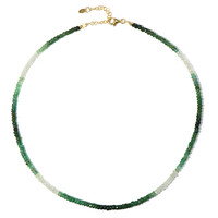 Collana in argento con Smeraldo Brasiliano