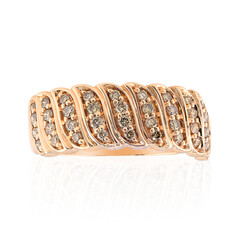 Anello in oro con Diamante Rose de France SI1 di Argyle